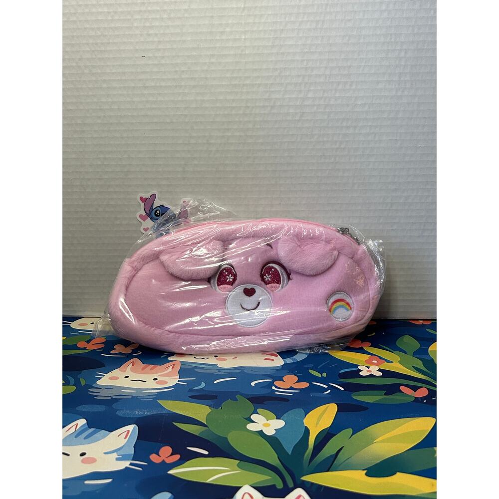 Pink New Carebear Makeup Bag Pencil Pouch